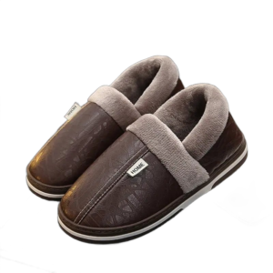 chaussons en cuir et polaire confort garanti avec service client 969