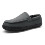 chaussons de luxe pour hommes avec service client exceptionnel gris 528