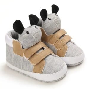 chaussons de marche bebe avec semelle antiderapante pour confort 456