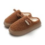 chaussons douillets avec coussin dair pour un confort optimal brun 956