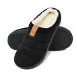 chaussons elegants en polaire moutonnee avec service client 153