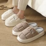 chaussons en coton type plaid pour un confort et style unique 386