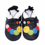 chaussons en cuir avec fermeture elastique pour petits pieds 1 0 6 394