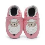 chaussons en cuir avec fermeture elastique pour petits pieds 4 0 6 599