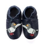chaussons en cuir avec fermeture elastique pour petits pieds 7 0 6 976