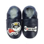 chaussons en cuir avec fermeture elastique pour petits pieds 8 0 6 292