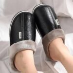 chaussons en cuir souple pour un confort optimal et elegant 559