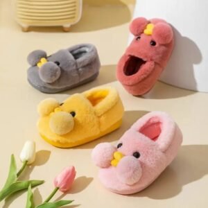 chaussons en forme danimaux douillets pour enfants et service 805