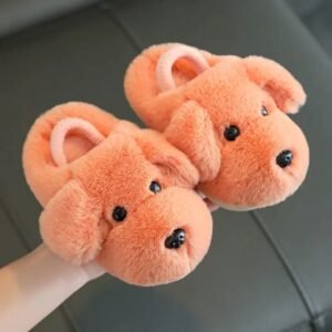 chaussons en forme de chiot pour enfants confort et style sweety 423