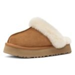 chaussons en fourrure pour un confort style et chaud brun 34 132