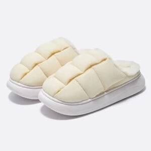 chaussons en peau de mouton pour un hiver douillet et chaleureux 809