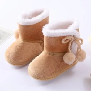 chaussons en peluche douce pour bebe avec service client 536