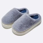 chaussons en polaire duveteuse pour une chaleur reconfortante bleu 164