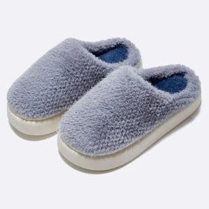 chaussons en polaire duveteuse pour une chaleur reconfortante bleu 164