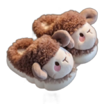 adorables chaussons en forme de mouton pour le confort des enfants 974