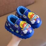 chaussons enfants confortables avec service client de qualite bleu 132