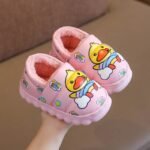 chaussons enfants confortables avec service client de qualite rose 529