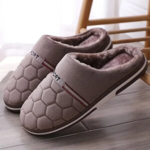 chaussons fantaisie pour homme confort et conception originale brun 110