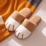 chaussons femme animaux avec semelle antiderapante et doublure 567