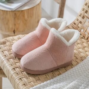 chaussons femme chauds pour un hiver douillet et serene rose 34 35 453