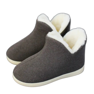 chaussons confortables et styles pour femmes grandes tailles gris 146