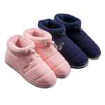chaussons fermes confortables avec fermeture elastique reglable 527