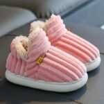 chaussons fille antiderapants confort et service client assure rose 597