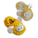 chaussons durables avec semelle pvc et service client attentif jaune 621