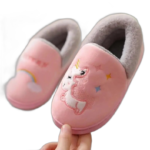 Chausson Fourré Polaire Fille Semelle Robuste