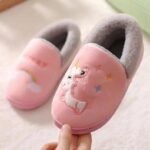 Chausson Fourré Polaire Fille Semelle Robuste