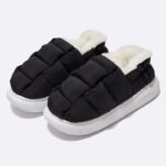 chaussons hauts douillets avec protection des chevilles noir 34 35 702