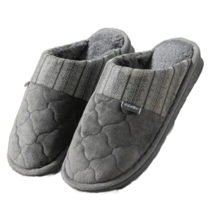 chaussons qinbu confort et qualite pour un hiver chaleureux gris 977