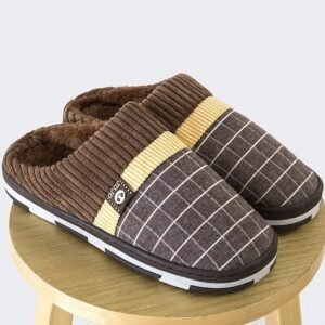 chaussons hommes au style unique et confort exceptionnel brun 34 35 835