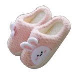 chaussons lapin douillets pour enfants service client attentif rose 405