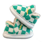 chaussons montants fourres pour un confort optimal en hiver vert 640