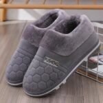 chaussons montants homme pour un confort chaud tout lhiver gris 734
