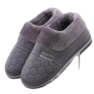 chaussons montants homme pour un confort chaud tout lhiver gris 734