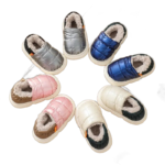 chaussons fourres douillets pour petite fille avec service client 638