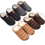chaussons polaire moutonnee homme blanc 16043 chaussons en polaire moutonnee elegants et durables pour hommes 652