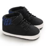 chaussons souples avec semelle antiderapante pour bebe noir 0 6 mois 582
