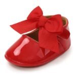 chaussons souples pour bebe avec service client attentionne rouge 416