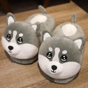 gros chaussons animaux huskies confort et douceur a la maison 279