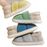 pantoufles grises femme confort optimal avec semelle eva chaussons 333